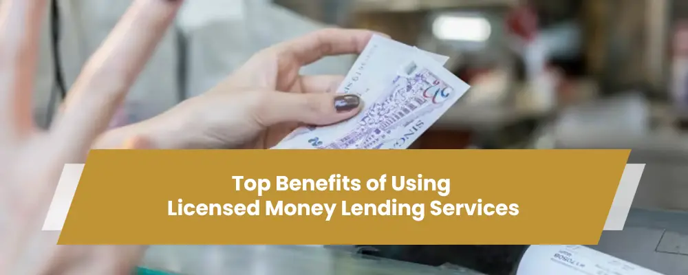 Licensed money lending service