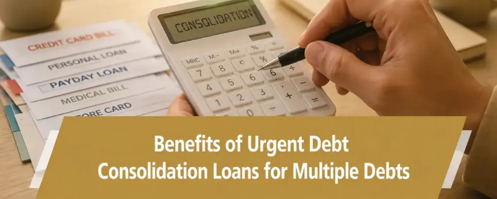 urgent debt consolidation loans